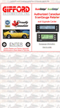 Mobile Screenshot of giffordautomotive.com